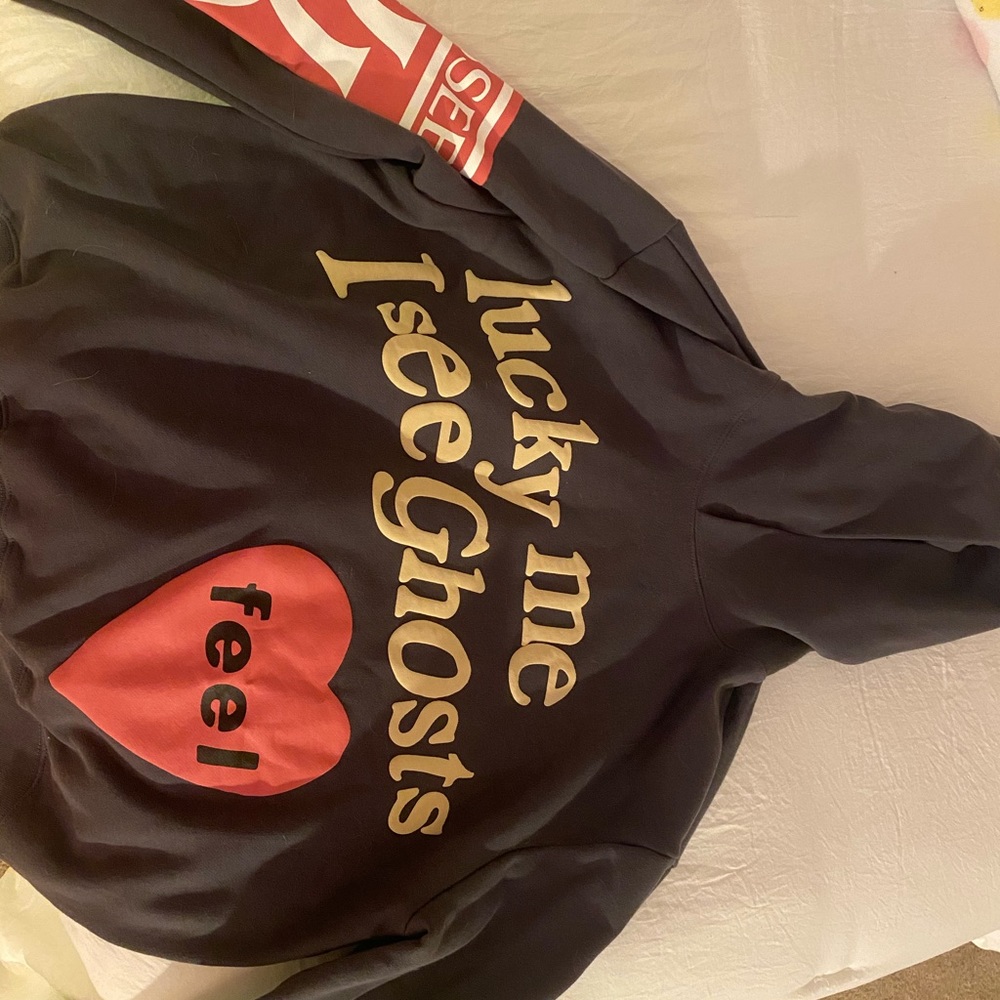 kanye west lucky me i see ghosts hoodie